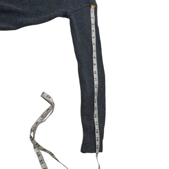 Toad&Co Recycled Denim Pullover Sweater women’s XS outdoor minimalist sustainabl - Picture 9 of 9
